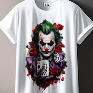 Remera estampa Guasón