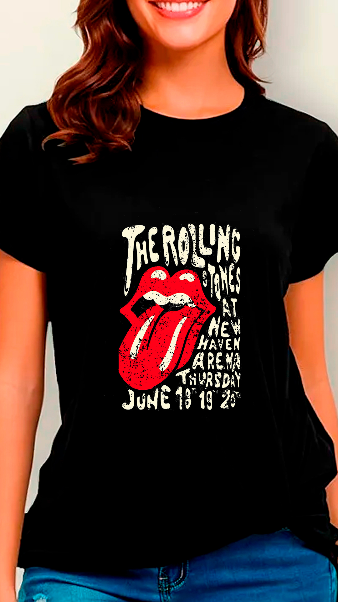 Remera The Rolling Stones de estilo clásico y rockero - Image 3