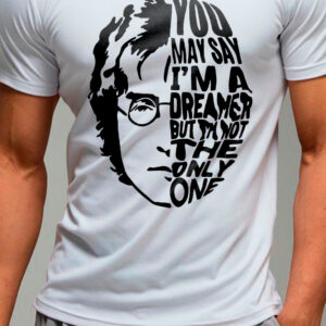 Remera estampada Jhon Lennon